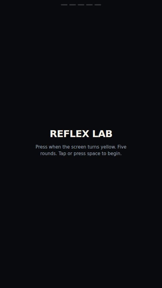 CCG Reflex Lab screenshot 3